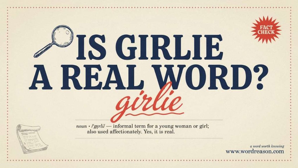 Is “Girlie” a Real Word?