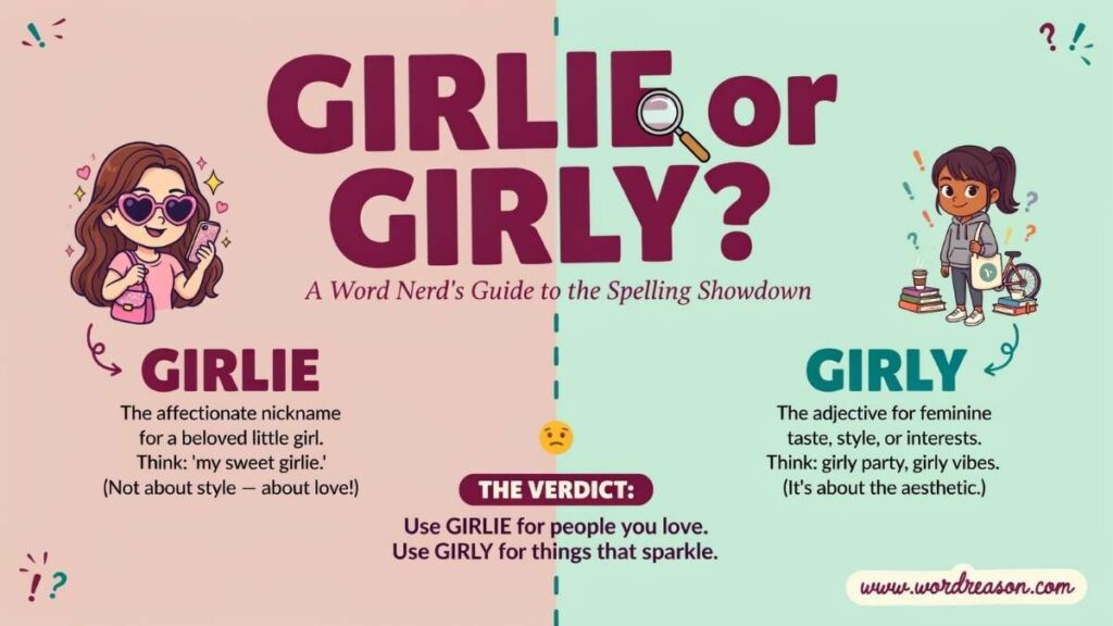 Girlie vs Girly Which Word Is Correct?