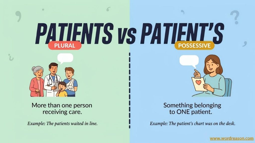 The Grammar Rule Behind Patients vs Patient’s