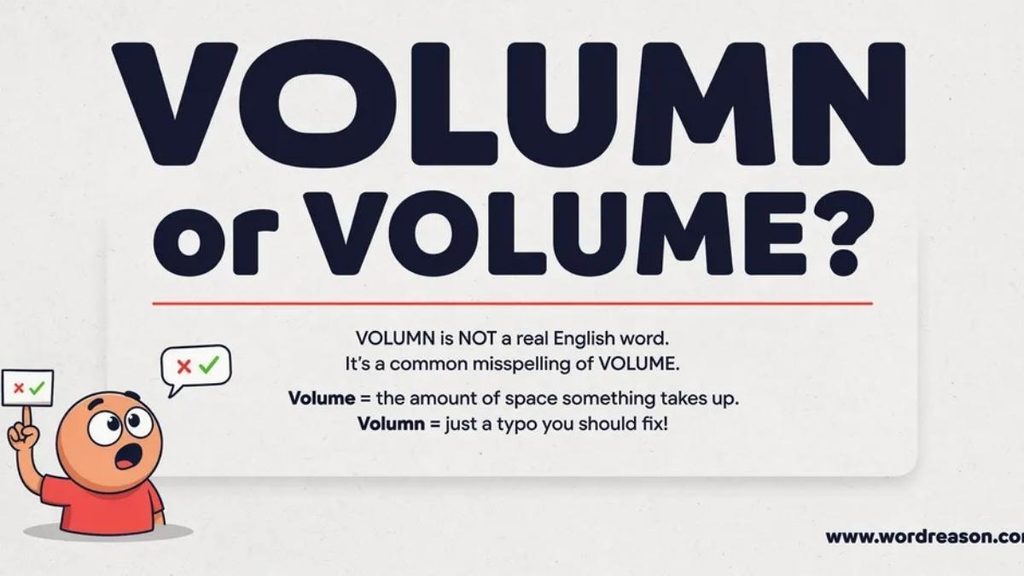 What Does Volume Mean?