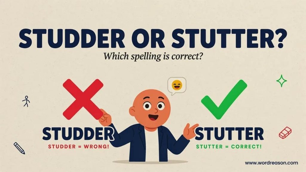 Is Studder a Word?