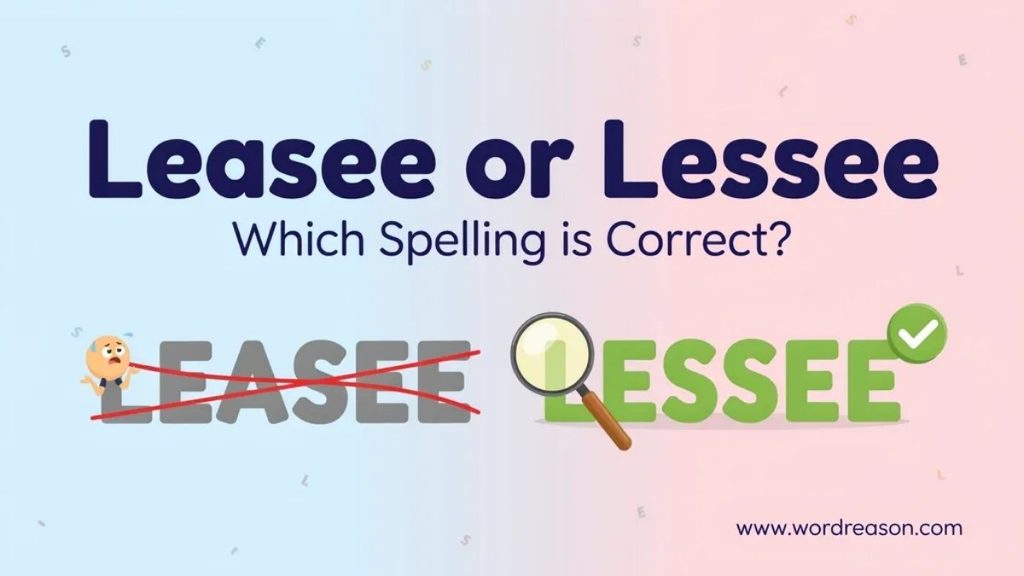 Lessee Mean and Definition