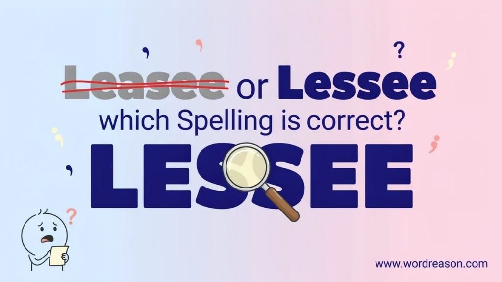 The Origin of Lessee