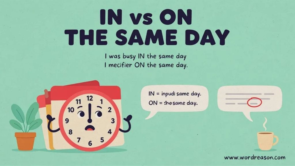 The Grammar Behind “In” vs “On”
