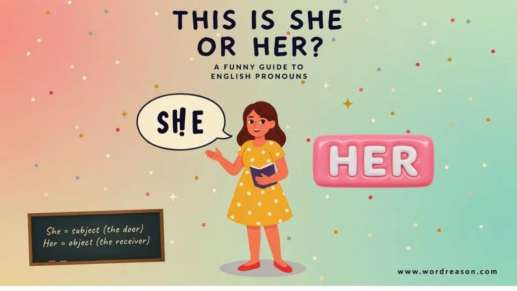 Why “This Is She” Is Traditionally Grammatically Correct