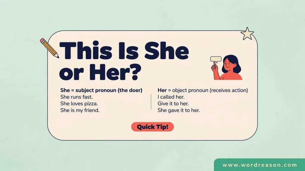 Why Most People Say “This Is Her” Anyway