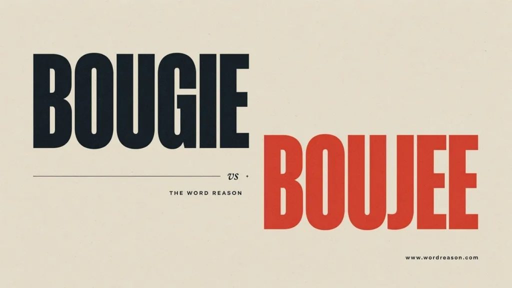 Bougie vs Boujee Key Difference