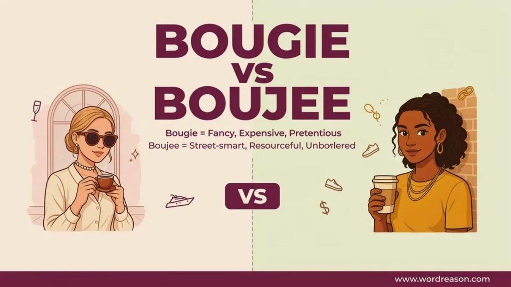 Bougie vs Boujee Origin and Evolution