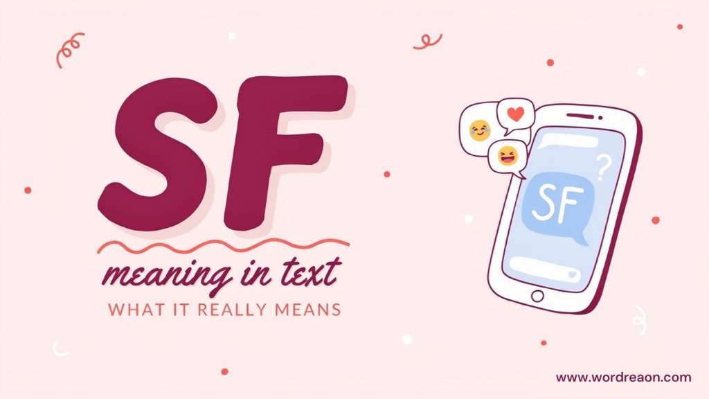 SF Meaning on Social Media