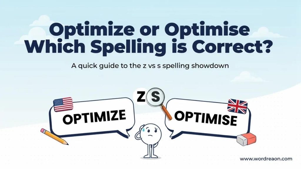 British English Optimise
